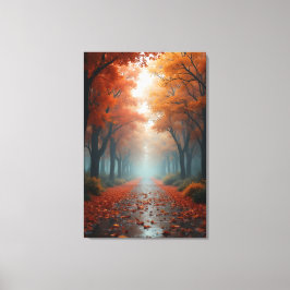 Canvas Herbst Print Leinwanddruck