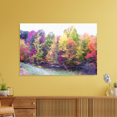Canvas Herbstfarbe Leinwanddruck (Insitu (Wohnzimmer))