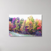 Canvas Herbstfarbe Leinwanddruck (Vorderseite)