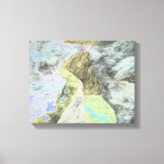 Canvas High Pass Print Leinwanddruck (Vorderseite)