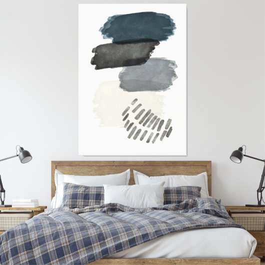 Canvas im modernen Kunststil drucken Leinwanddruck (Insitu (Schlafzimmer))