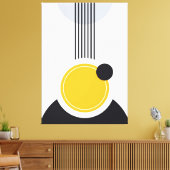 Canvas im modernen Kunststil drucken Leinwanddruck (Insitu (Wohnzimmer))