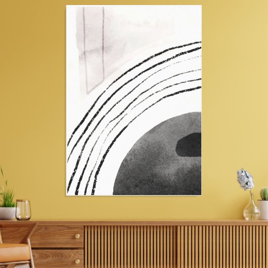 Canvas im modernen Kunststil drucken Leinwanddruck (Insitu (Wohnzimmer))