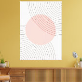 Canvas im modernen Kunststil drucken Leinwanddruck (Insitu (Wohnzimmer))