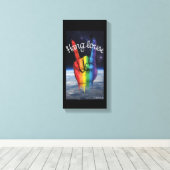 canvas leinwanddruck (Insitu (Holzboden))