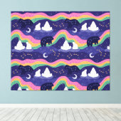 Canvas Lights Print Leinwanddruck (Insitu (Holzboden))