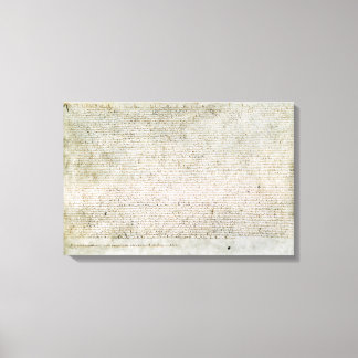 Canvas Magna Carta Charta der Freiheiten umarmt Leinwanddruck