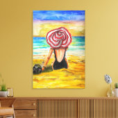 Canvas - Malerei Art Leinwanddruck (Insitu (Wohnzimmer))