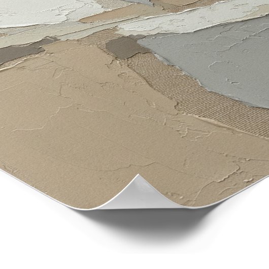 Canvas of Calm Poster (Ecke)