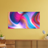 Canvas Print - Abstrakt-Art-Antelope-Canyon Leinwanddruck (Insitu (Wohnzimmer))