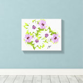 Canvas Print : African Daisy Leinwanddruck (Insitu (Holzboden))