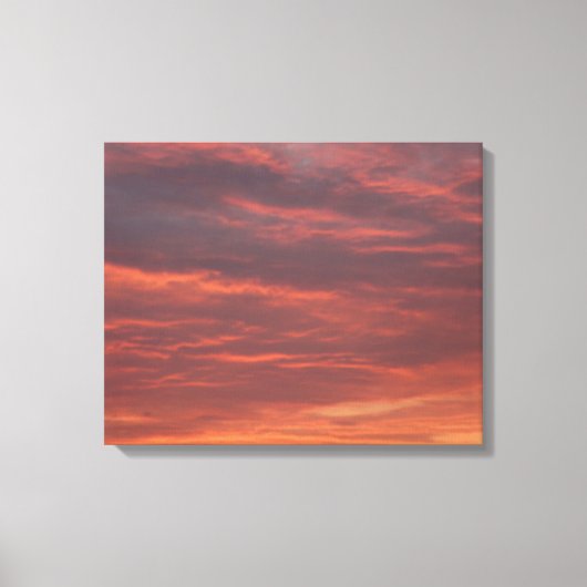 Canvas Print am frühen Morgen Leinwanddruck (Vorderseite)