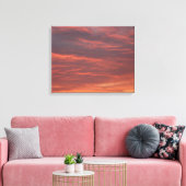 Canvas Print am frühen Morgen Leinwanddruck (Insitu (Wohnzimmer))