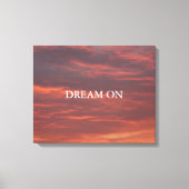 Canvas Print am frühen Morgen Leinwanddruck (Vorderseite)