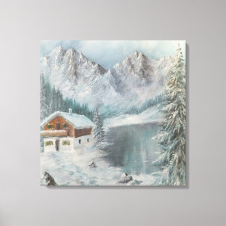 Canvas Print Ann Hayes Malerei Bayerischer Sno Dre Leinwanddruck