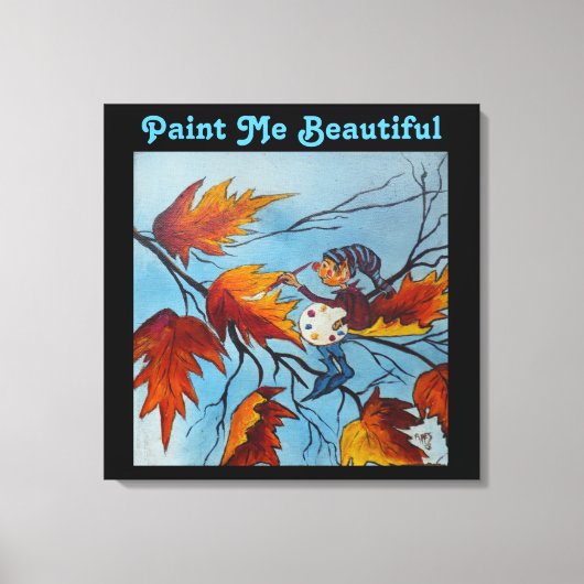 Canvas Print Ann Hayes Painting Pixie Painting Leinwanddruck (Vorderseite)