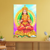 Canvas print Annapoorna Leinwanddruck (Insitu (Wohnzimmer))