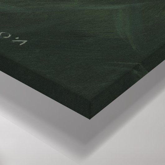 Canvas Print baby Cheetah II Leinwanddruck (Ecke(Unten))