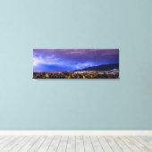 Canvas Print - Blitzschlag über Athen 2 Leinwanddruck (Insitu (Holzboden))