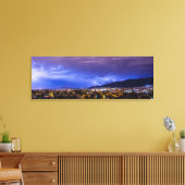 Canvas Print - Blitzschlag über Athen 2 Leinwanddruck (Insitu (Wohnzimmer))