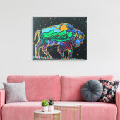 Canvas Print - Buffalo_toe Leinwanddruck (Insitu (Wohnzimmer))