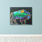 Canvas Print - Buffalo_toe Leinwanddruck (Insitu (Holzboden))