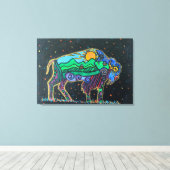 Canvas Print - Buffalo_toe Leinwanddruck (Insitu (Holzboden))