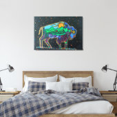 Canvas Print - Buffalo_toe Leinwanddruck (Insitu (Schlafzimmer))