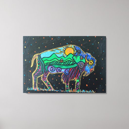 Canvas Print - Buffalo_toe Leinwanddruck (Vorderseite)