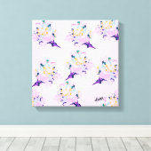 Canvas Print : Der Frühling in der Luft Leinwanddruck (Insitu (Holzboden))