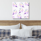 Canvas Print : Der Frühling in der Luft Leinwanddruck (Insitu (Schlafzimmer))