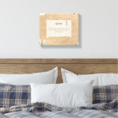 Canvas Print Design. Leinwanddruck (Insitu (Schlafzimmer))