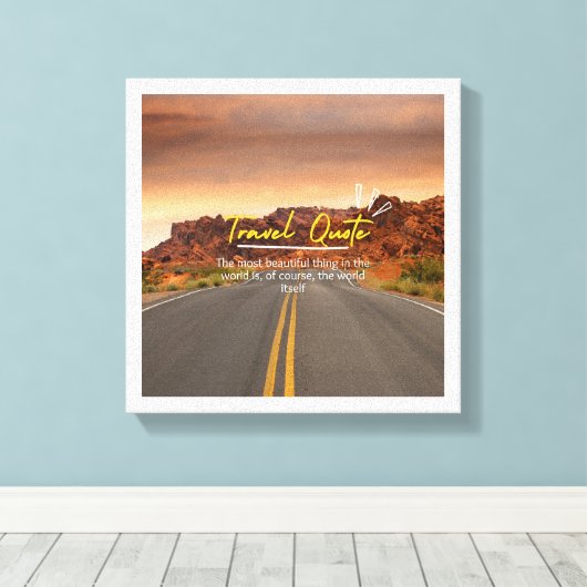 Canvas Print Design. Leinwanddruck (Insitu (Holzboden))