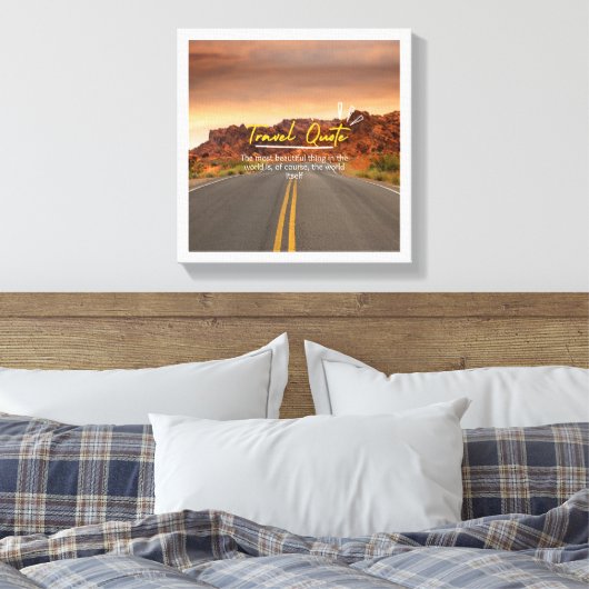 Canvas Print Design. Leinwanddruck (Insitu (Schlafzimmer))