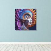 Canvas Print (Exotic Beauty) Leinwanddruck (Insitu (Holzboden))