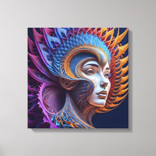 Canvas Print (Exotic Beauty) Leinwanddruck (Vorderseite)