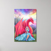 Canvas print Fantasy World Leinwanddruck (Vorderseite)
