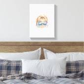 Canvas Print - Floppy Leinwanddruck (Insitu (Schlafzimmer))