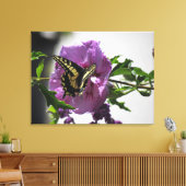 Canvas Print - Frack Butterfly Leinwanddruck (Insitu (Wohnzimmer))
