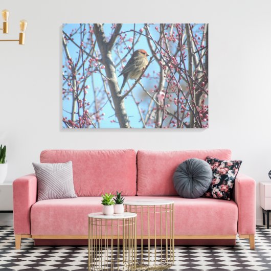 Canvas Print - Frühjahrstagung Leinwanddruck (Insitu (Wohnzimmer))