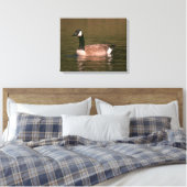 Canvas print - Gänse Leinwanddruck (Insitu (Schlafzimmer))