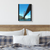 Canvas print - Golden Gate Bridge Leinwanddruck (Insitu (Schlafzimmer))