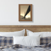 Canvas print - Golden Gate Bridge (sepia) Leinwanddruck (Insitu (Schlafzimmer))