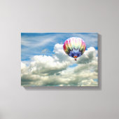 Canvas Print - Heißluftballon in Wolken Leinwanddruck (Vorderseite)