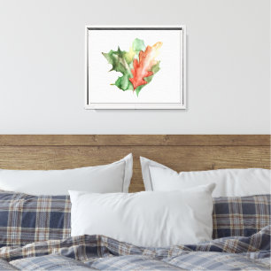 Canvas Print - Herbst-Blätter Wand Kunst