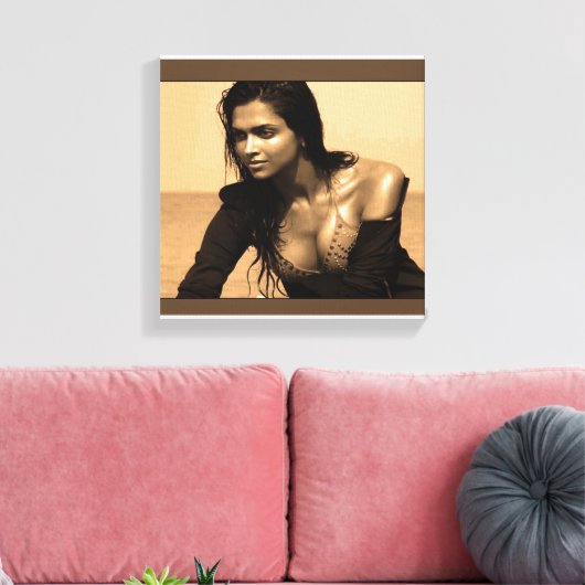CANVAS PRINT Indian Bollywood Cinema Film Beauty Leinwanddruck (Insitu (Wohnzimmer))