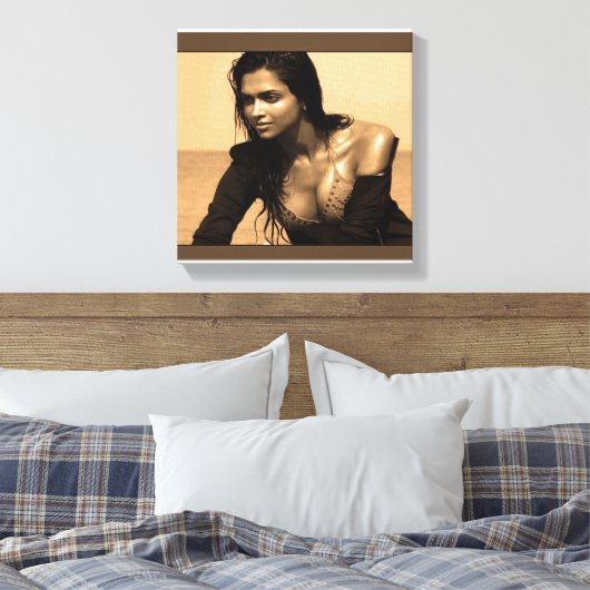 CANVAS PRINT Indian Bollywood Cinema Film Beauty Leinwanddruck (Insitu (Schlafzimmer))