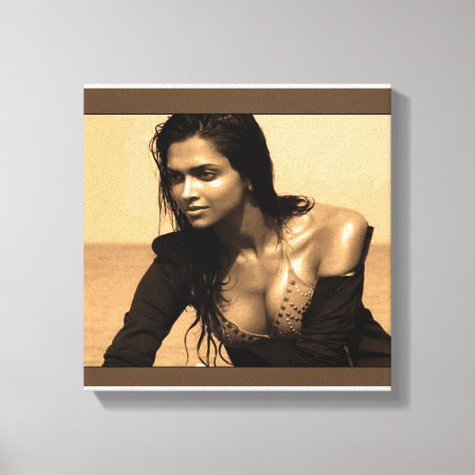 CANVAS PRINT Indian Bollywood Cinema Film Beauty Leinwanddruck (Vorderseite)