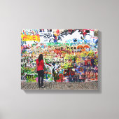 Canvas Print - John Lennon Wall, Prag Leinwanddruck (Vorderseite)