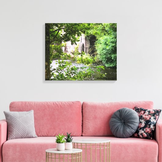 Canvas Print Kilcullen Bridge Leinwanddruck (Insitu (Wohnzimmer))